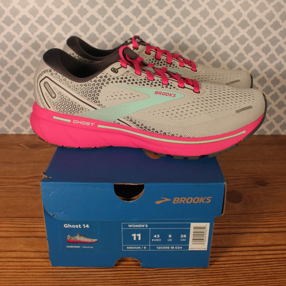 Brooks Ghost 14 Women’s Athletic Running Shoes Size 11